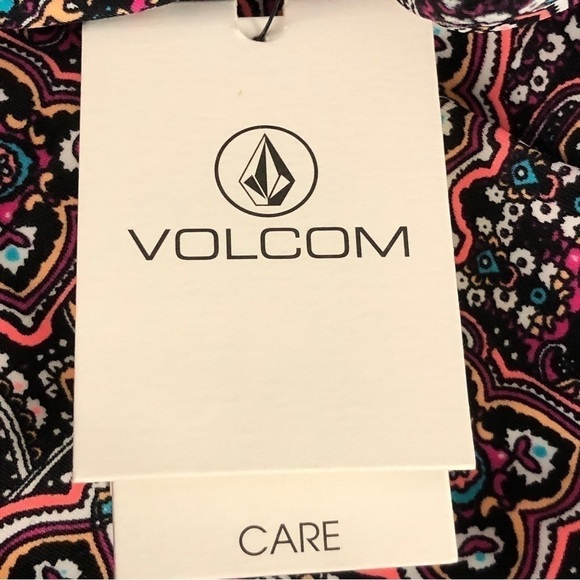 NWT - VOLCOM - Sea La Vie Modest Boho Multicolor Tribal Bikini Bottoms - Size XS - Picture 10 of 13